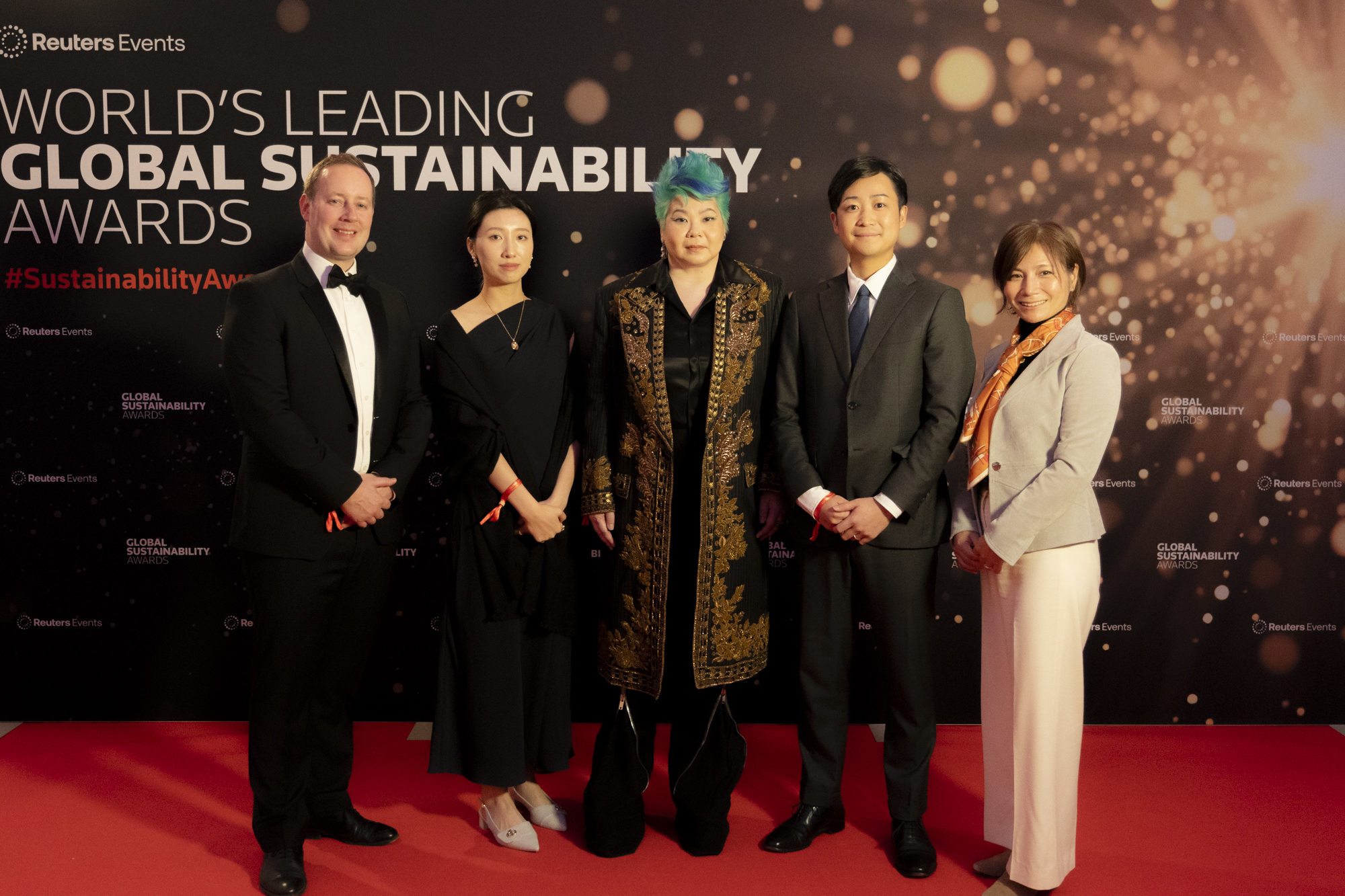 Reuters Global Sustainability Awards red carpet