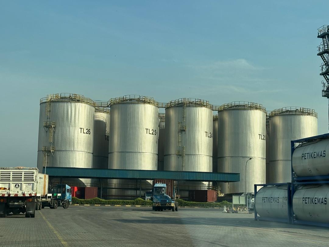 KH Marque UCO storage tank farm at Port Klang, Malaysia